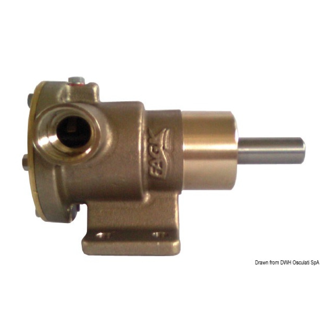 Nauco Pompa 335 46 l tenuta ad anello gomma