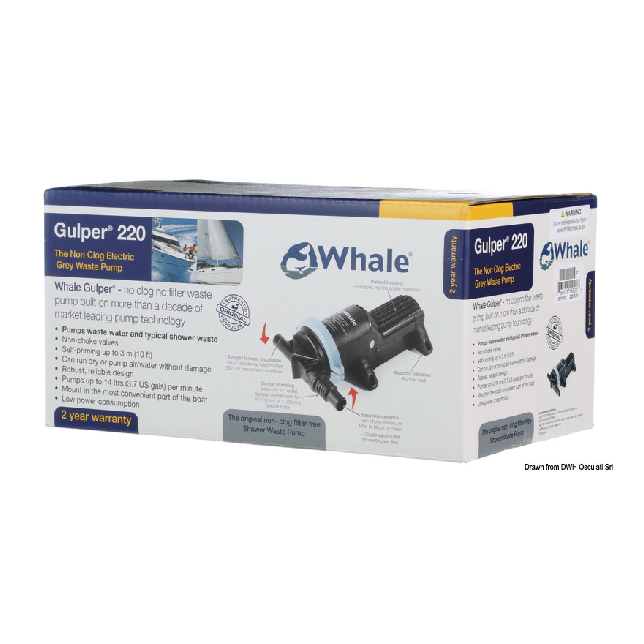 Whale Pompa Gulper 220 12V retail