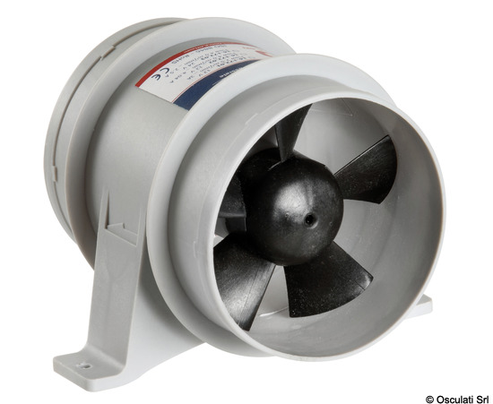 Osculati Aspiratore/Ventilatore assiale Superflow 6,7m3 24 Volt