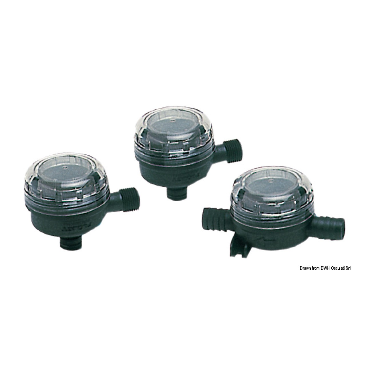 Flojet Filtro raccordo scatto mm 19