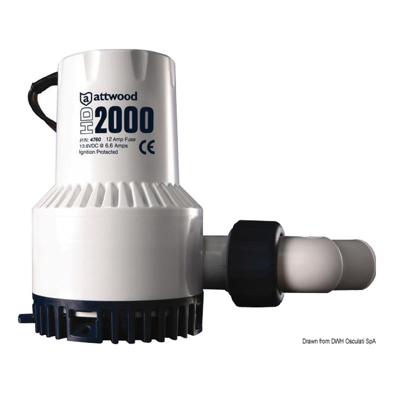 Attwood Pompa Heavy Duty 24 V 5 A
