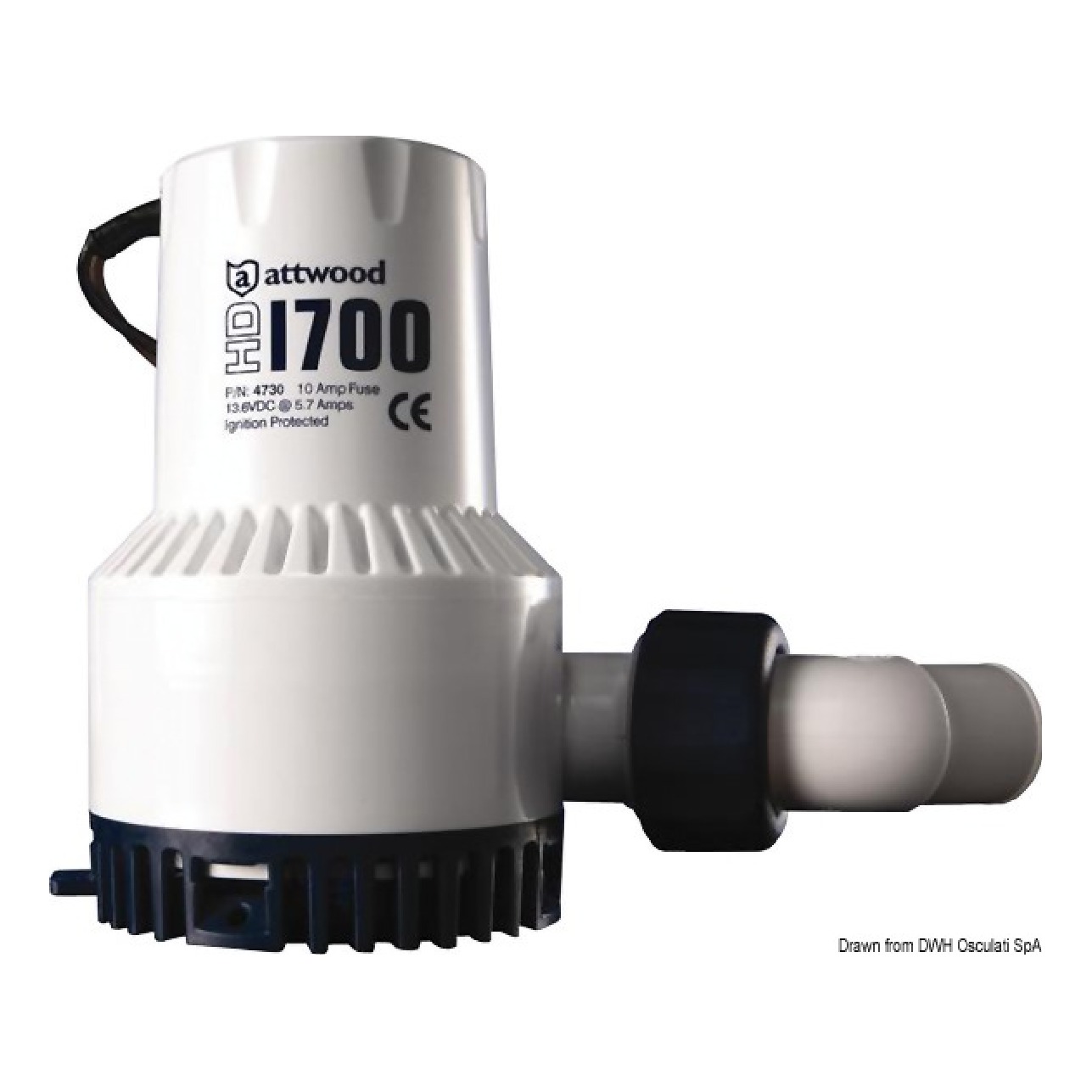 Attwood Pompa Heavy Duty 12 V 6 A