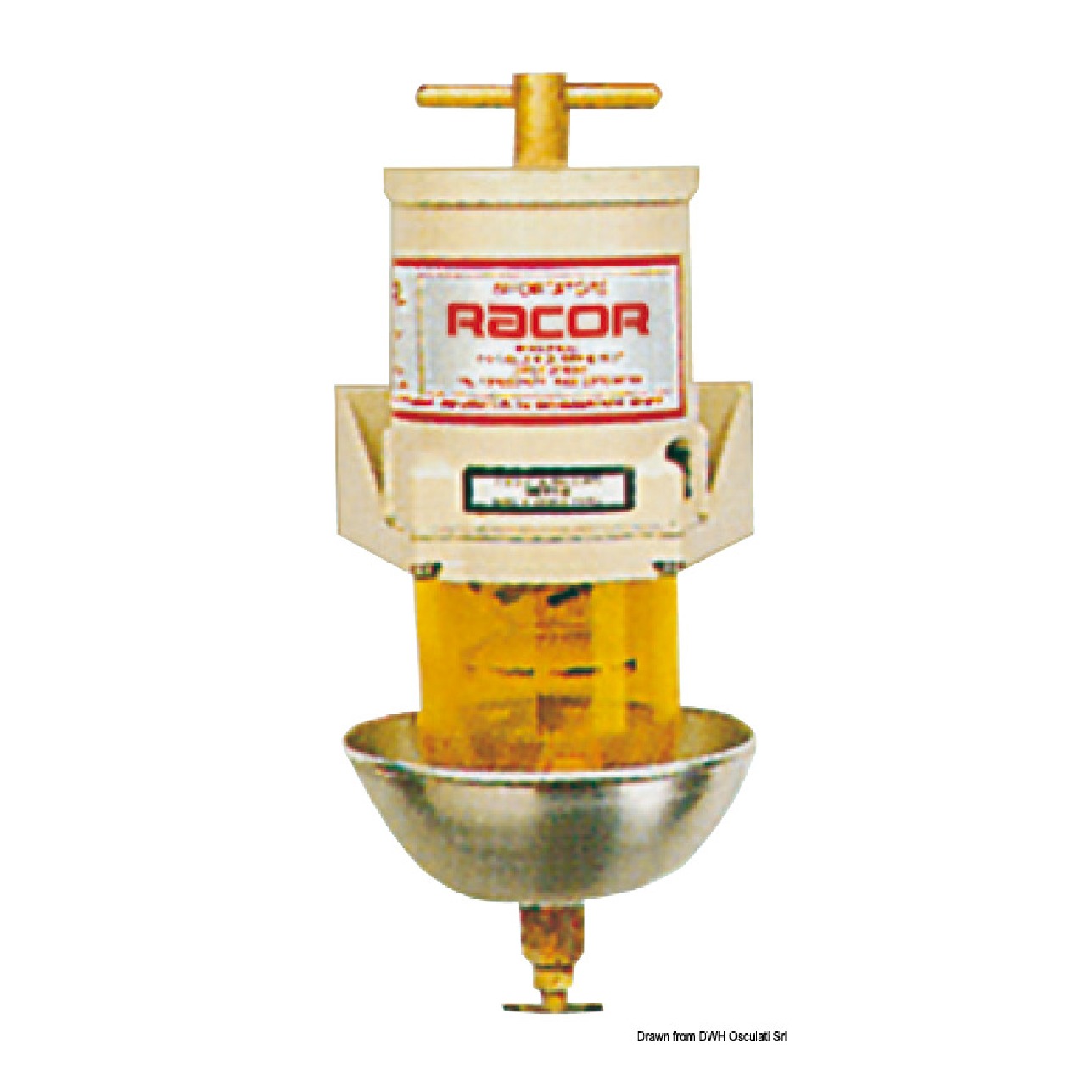 Incofin Filtro gasolio Racor 500MA