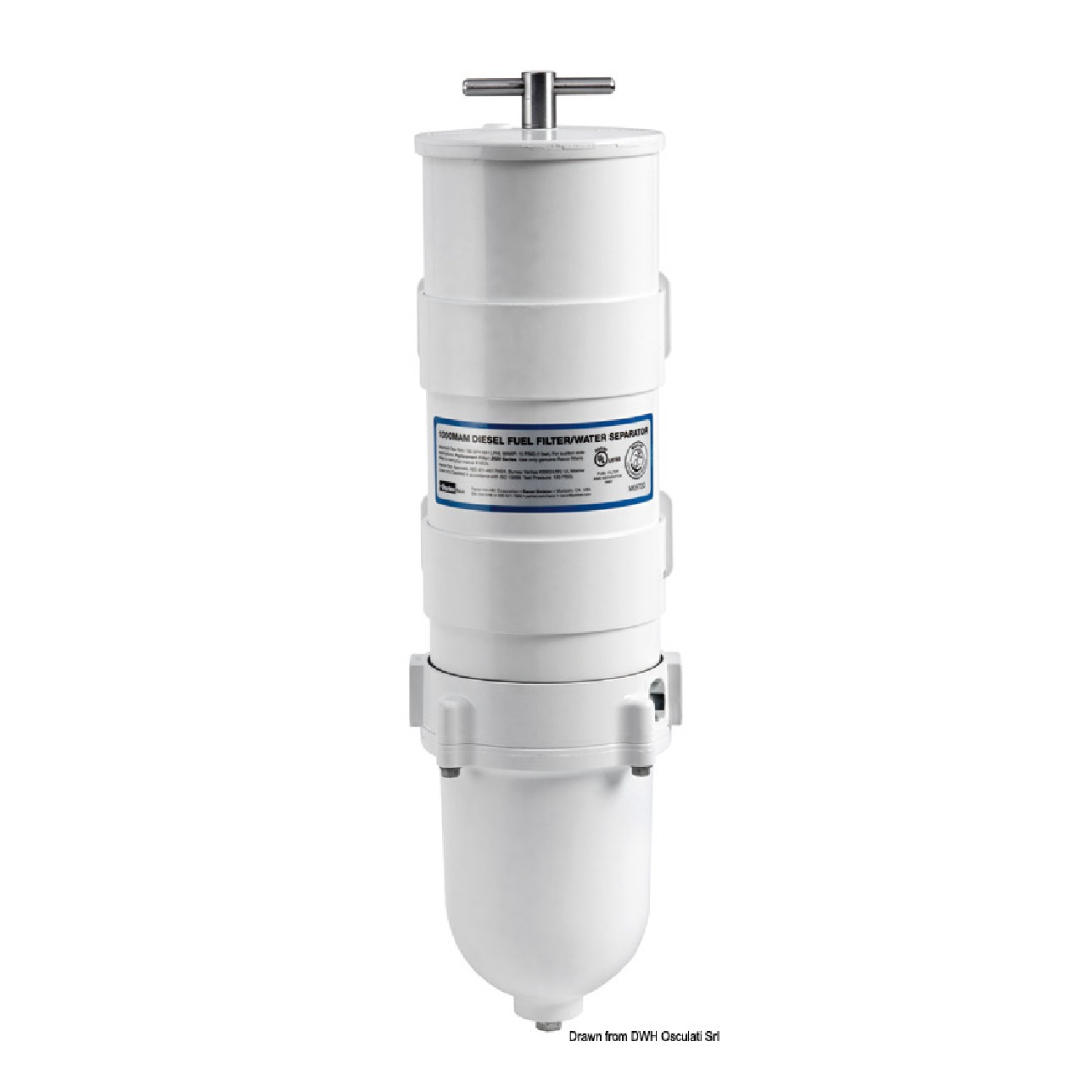 Incofin Filtro Racor completamente metallico 1000MAM