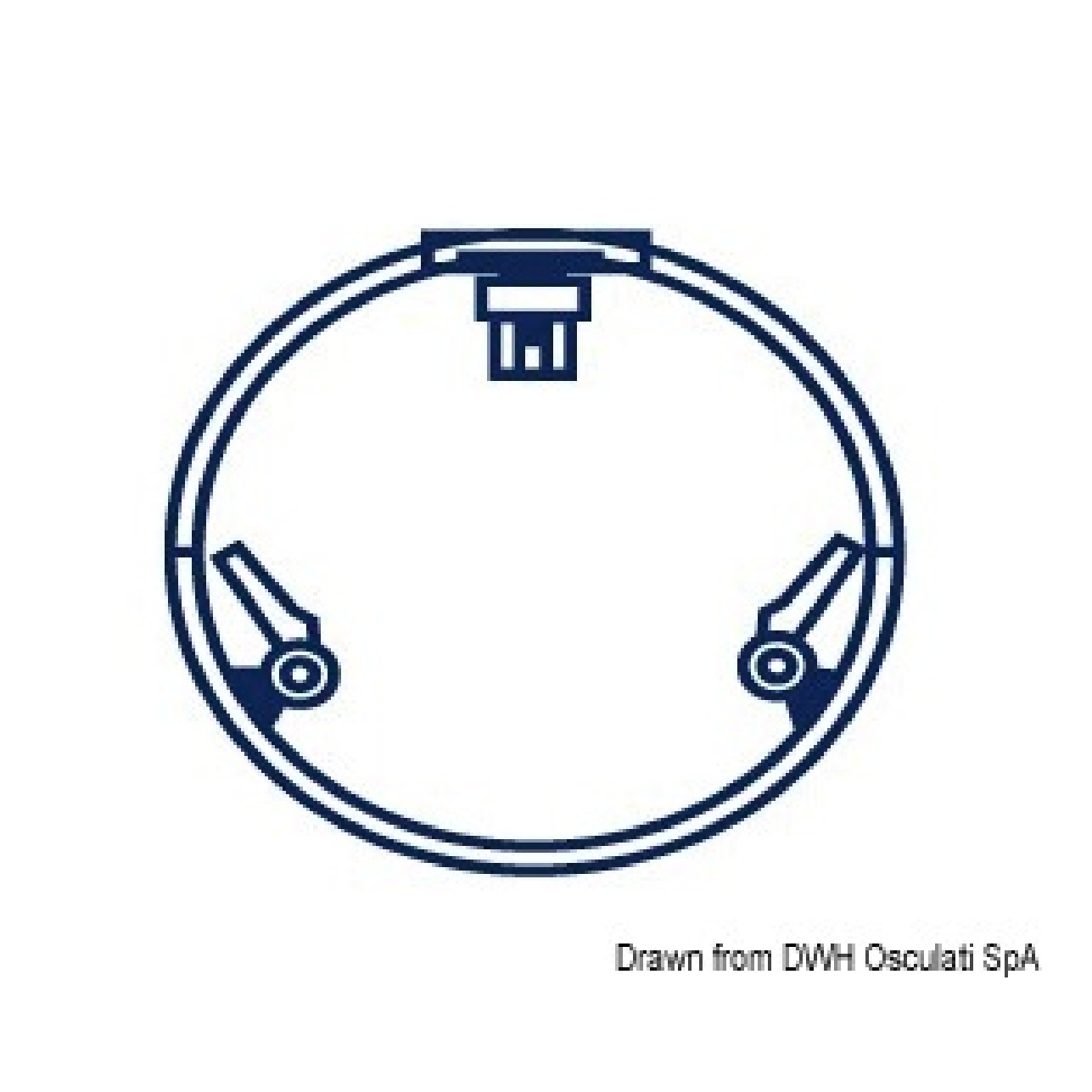 Oceansouth Cover passo uomo diametro 500 mm