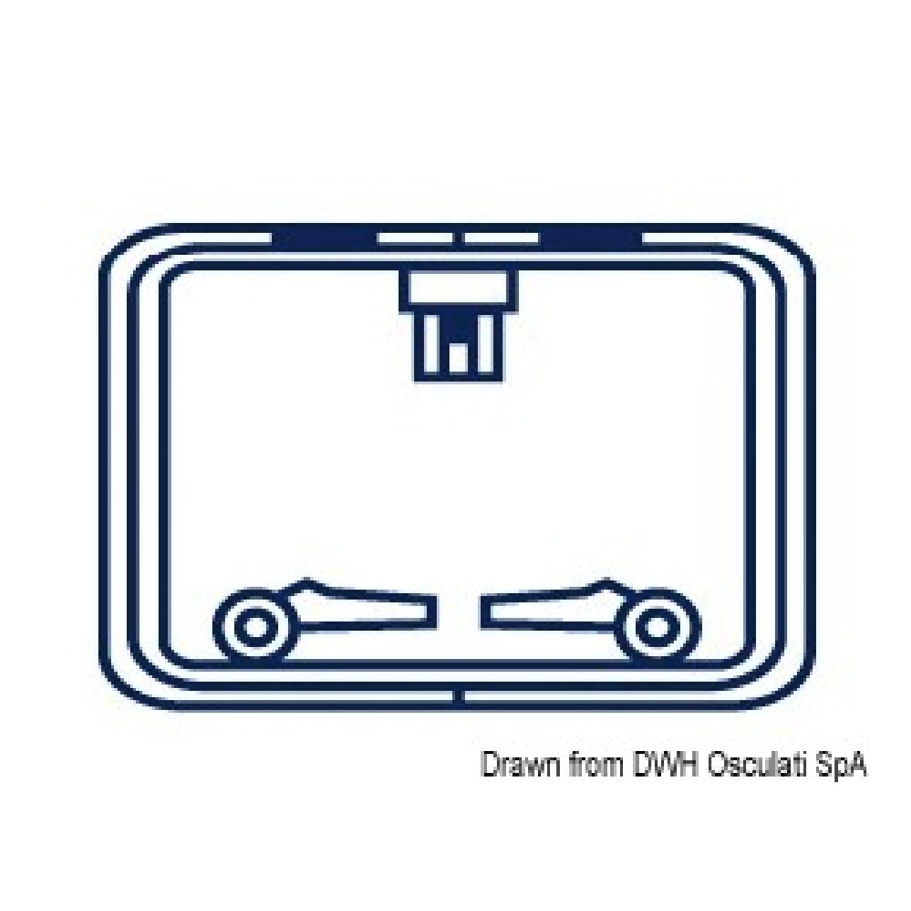 Oceansouth Cover passo uomo 400 x 260 mm
