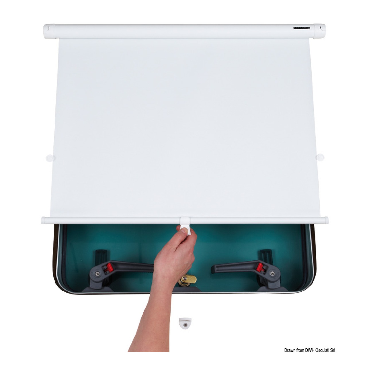 OceanAir Tenda avvolgibile Cabinshade 550 x 600 mm