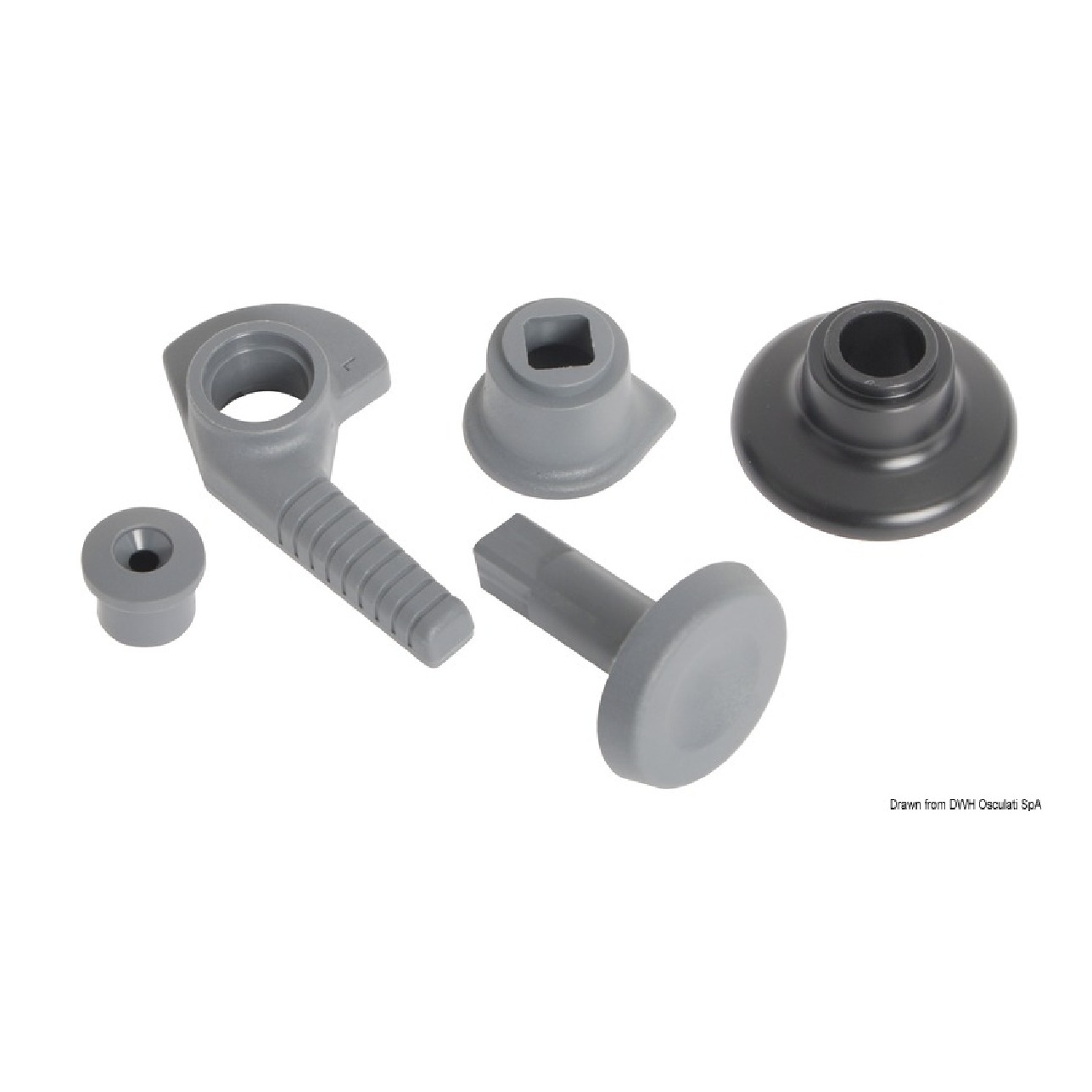 Lewmar Kit leve di chiusura per Low Profile