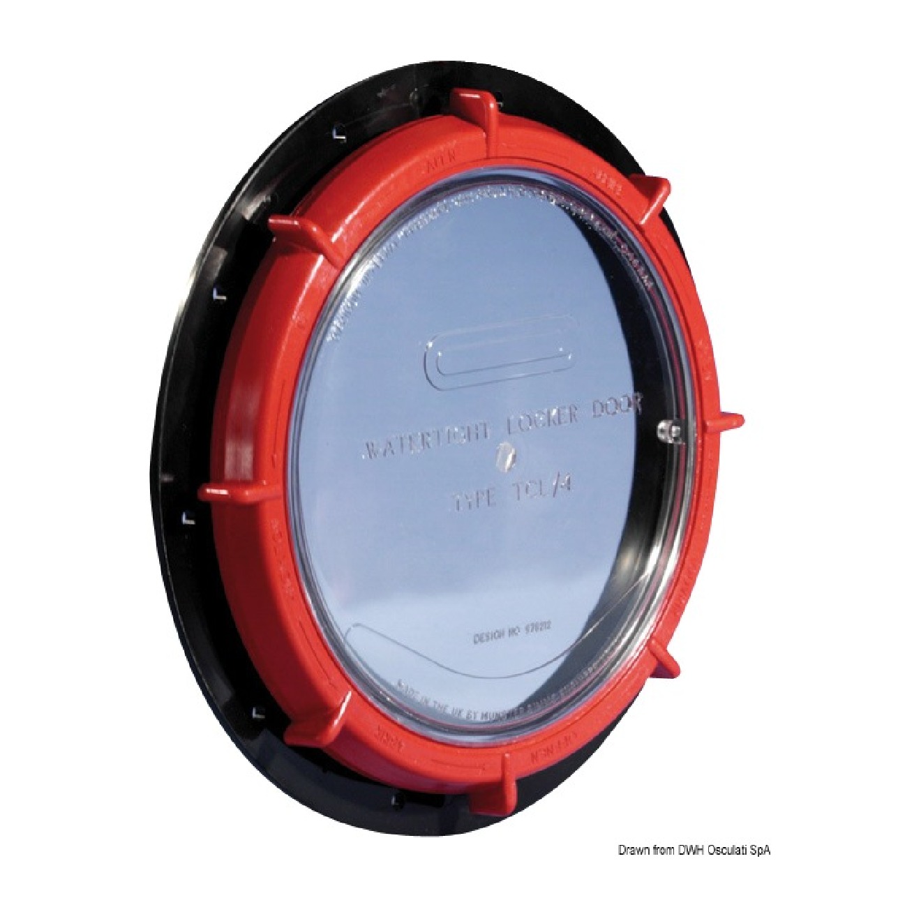 Whale Botola Henderson stagna 236 mm trasparente