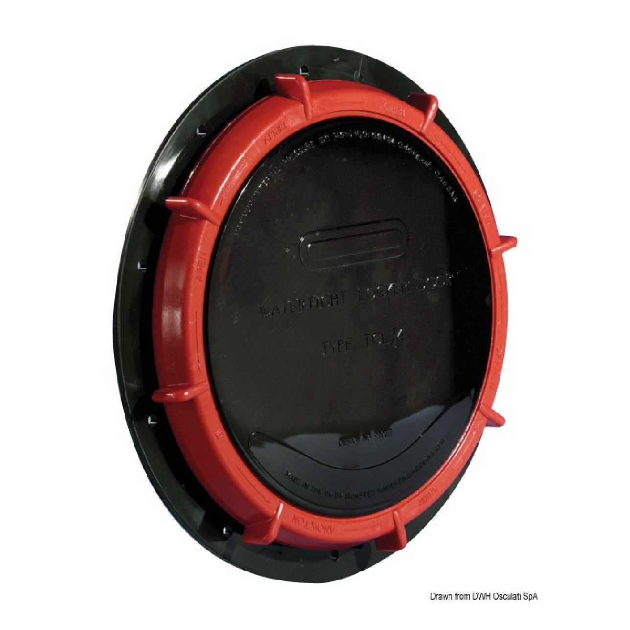 Whale Botola Henderson stagna 236 mm nera