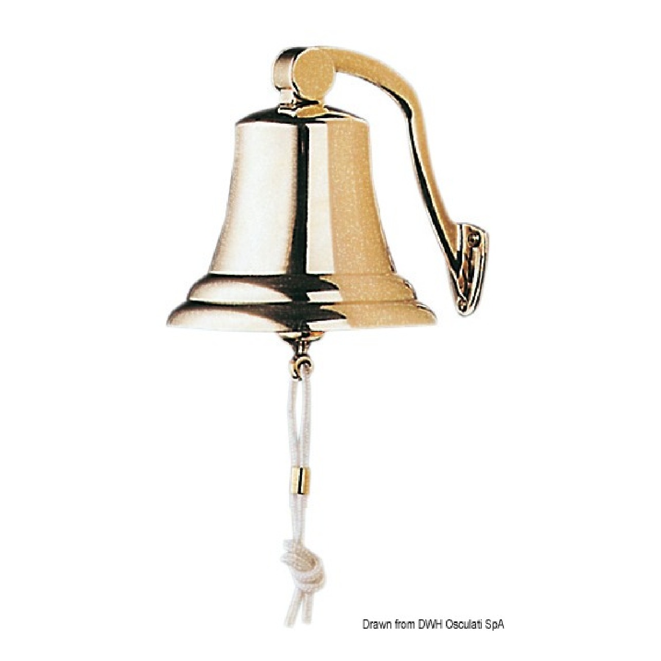 Osculati Campana ottone 150 mm