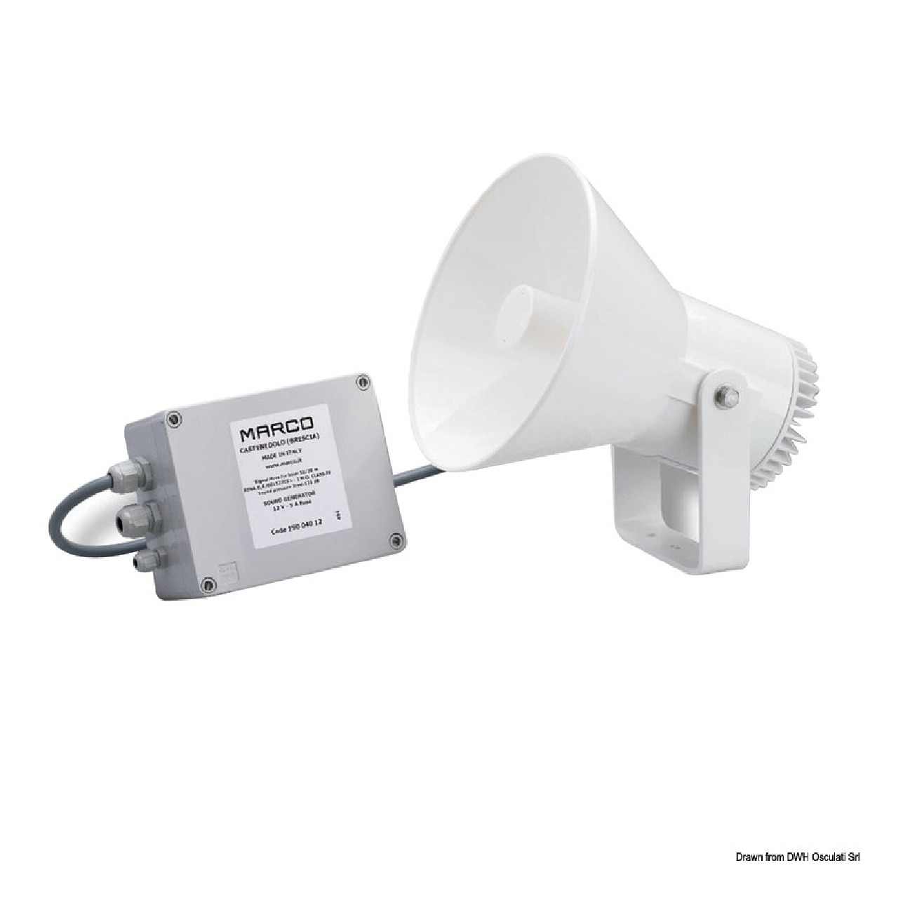 Marco Tromba elettronica inox 24 V