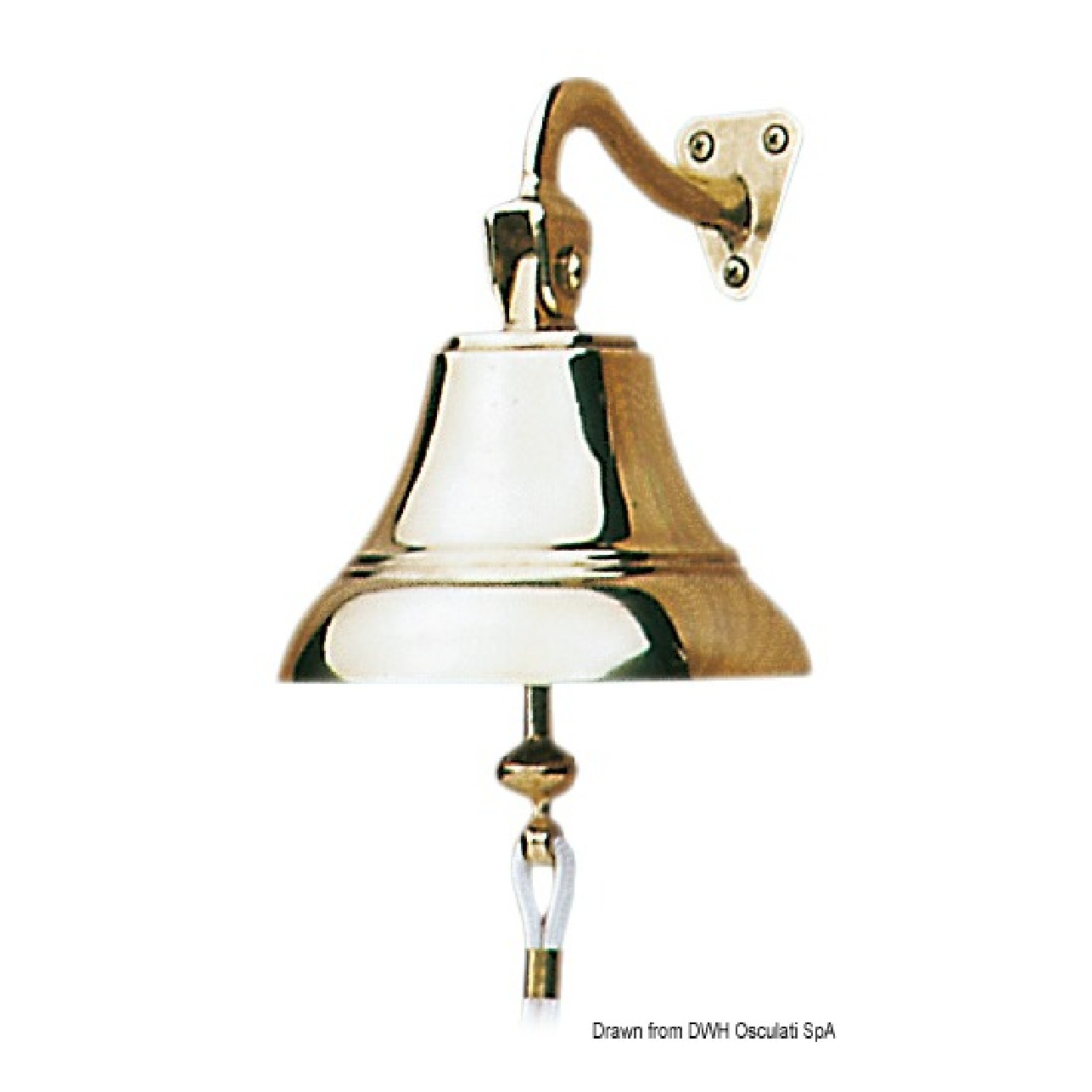 Osculati Campana bronzo sonoro 150 mm