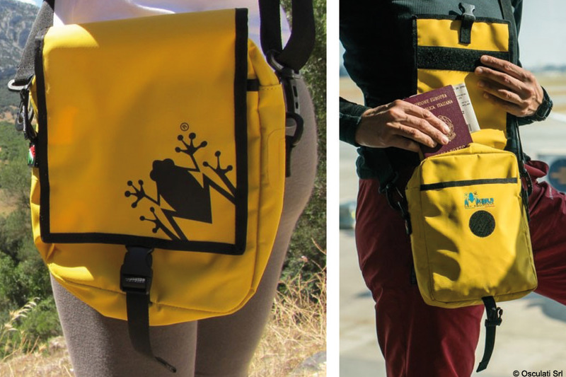 Amphibious Borsa Frog 2,6 l gialla