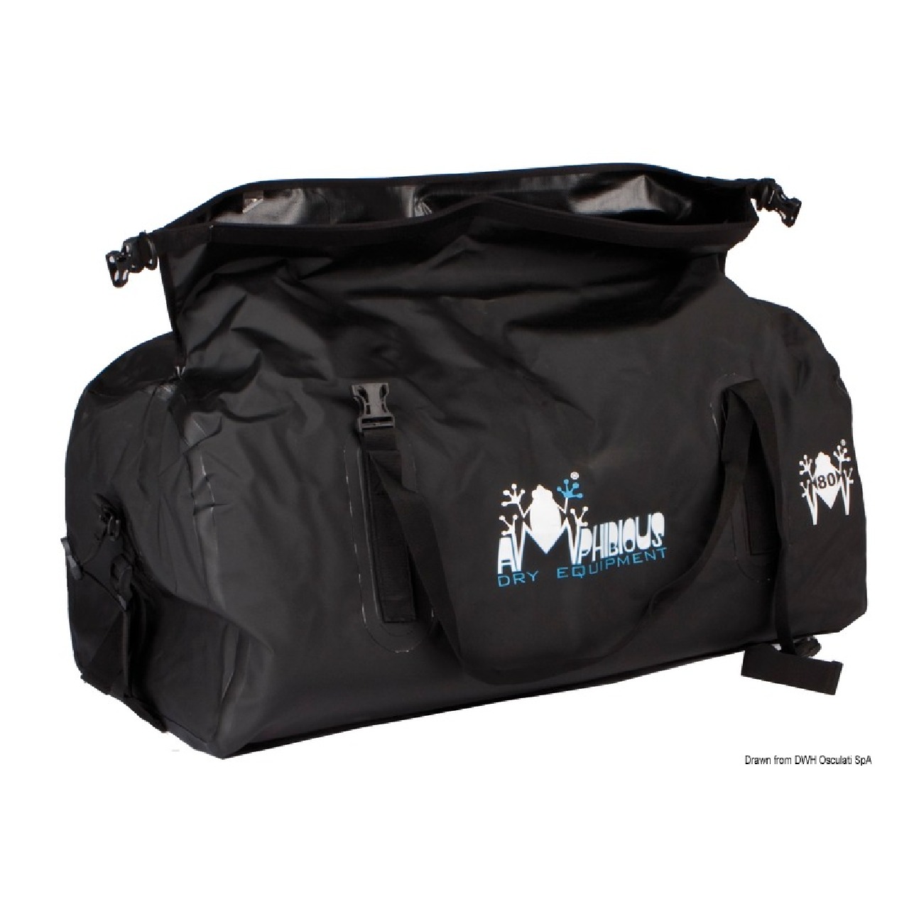 Amphibious Borsone Cargo 160 L l nero