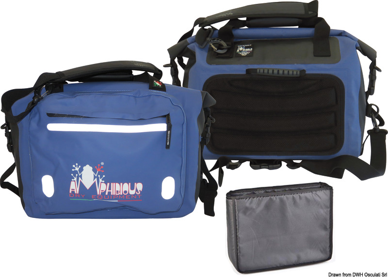 Amphibious Borsa Tracolla Compass 17 litri blu