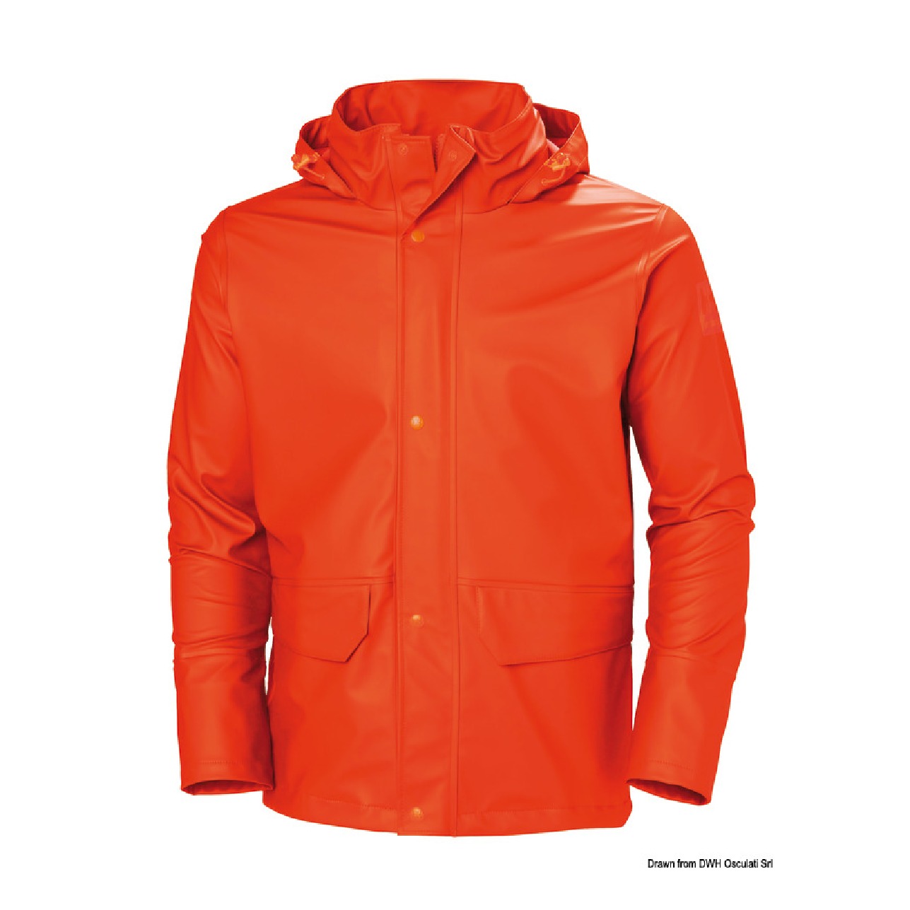 Helly Hansen Gale Rain Jacket arancio 3XL