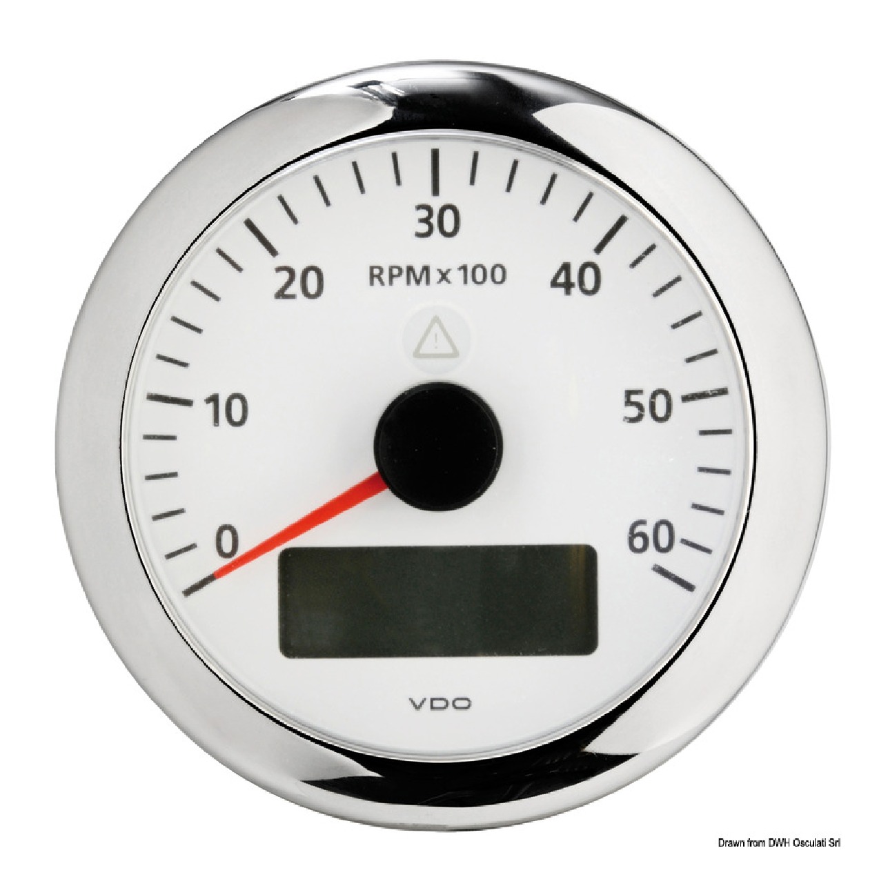VDO Marine Contagiri 6000 RPM bianco