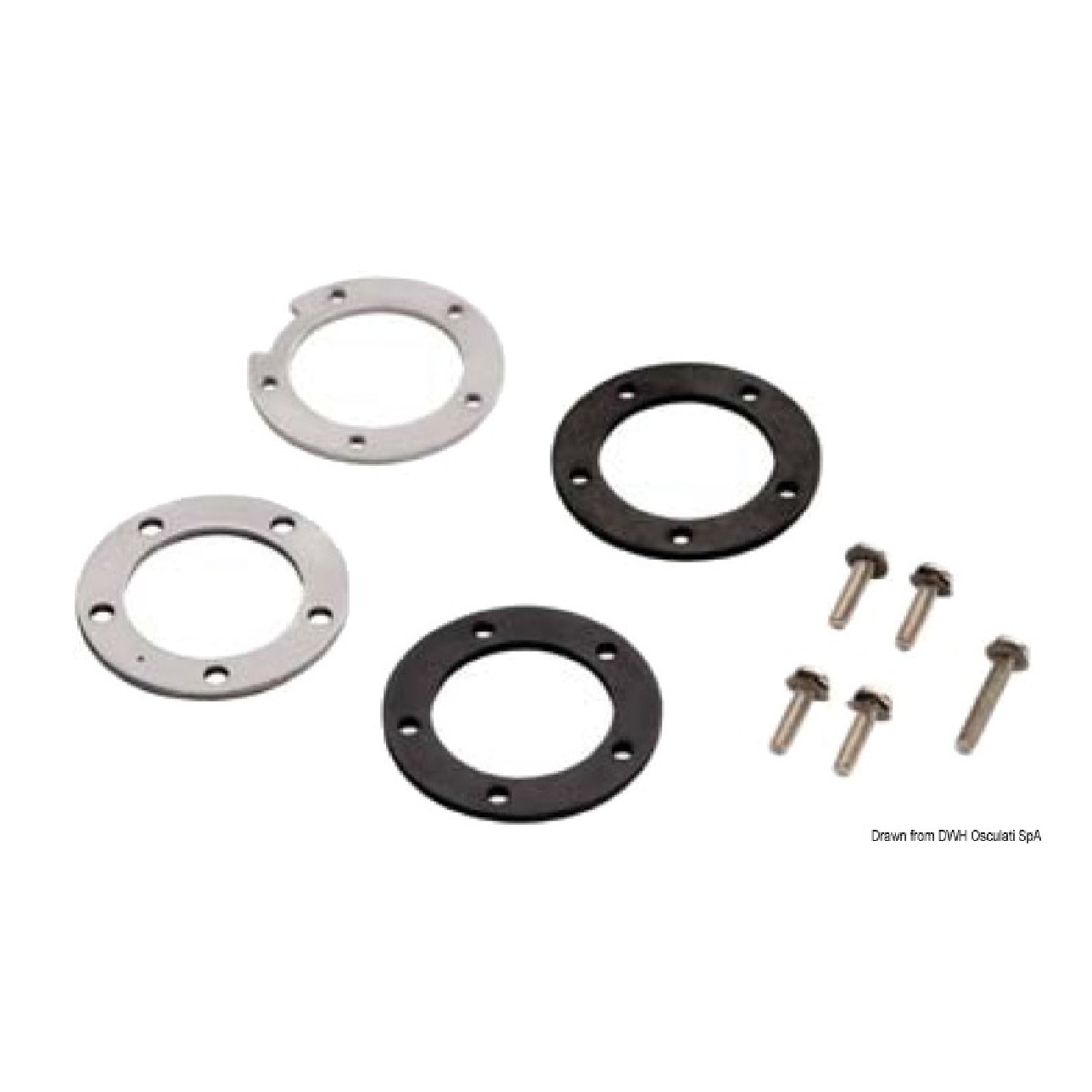 VDO Marine Kit ghiere metalliche e guarnizioni