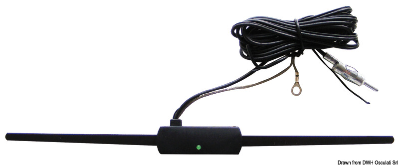 Osculati Antenna AM/FM baffo