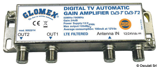 Glomex Amplificatore Automatico AGC 50023/14