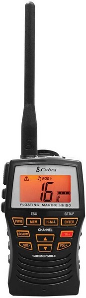 Cobra marine MR HH150FLTE, VHF portatile