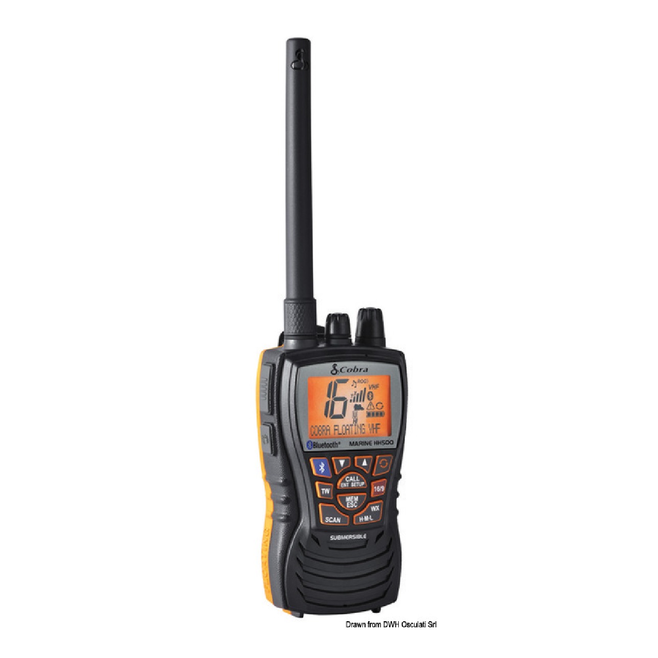 Cobra marine VHF MR HH500 Bluetooth galleggiante