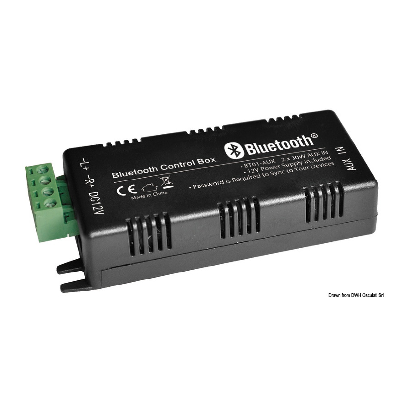 Osculati Amplificatore Bluetooth 2 canali