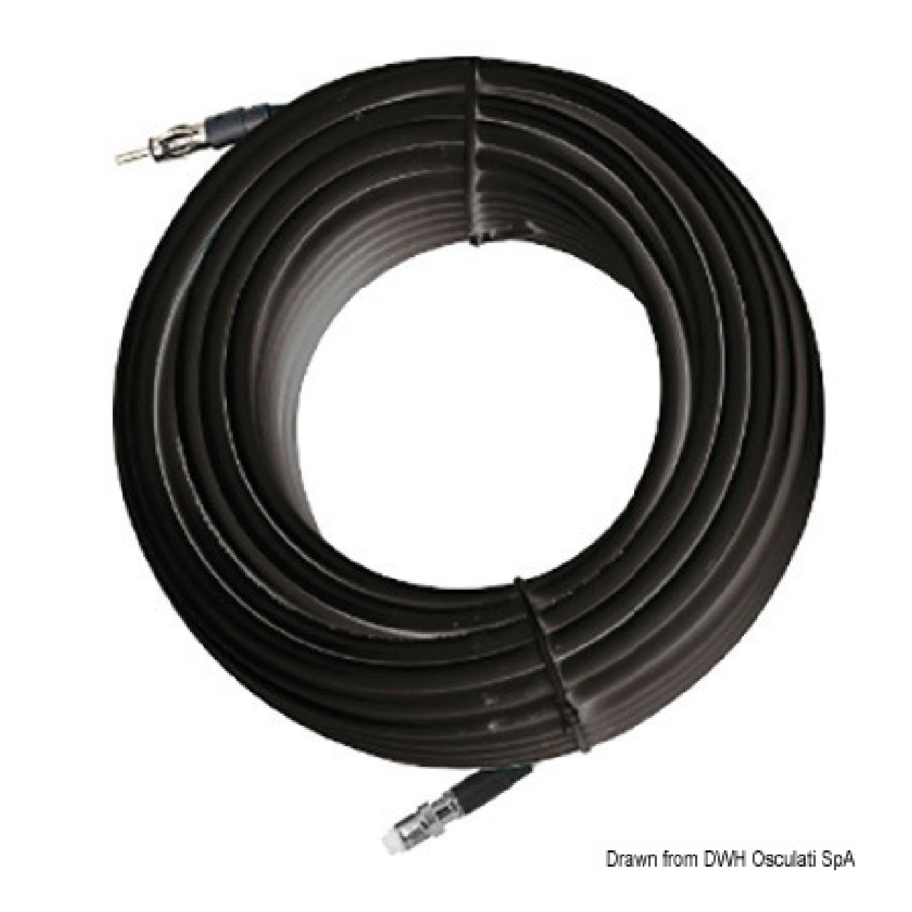 Glomex Cavo 6 m RG62 per antenne Glomeasy Line