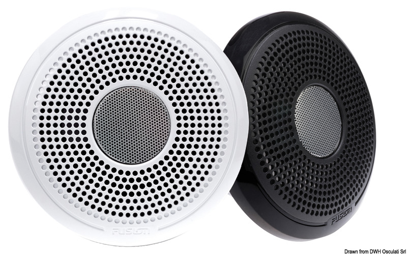 Fusion XS-F65CWB da 6.5'' griglia bianca/Nera
