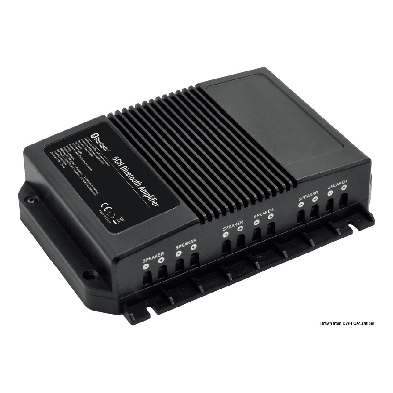 Osculati Amplificatore Bluetooth 4 canali / 2 subwoofer