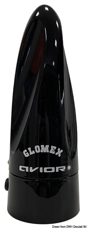 Glomex Antenna TV Avior nera