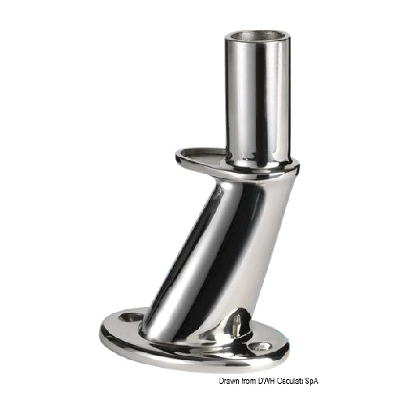 Glomex Base inox 126 mm