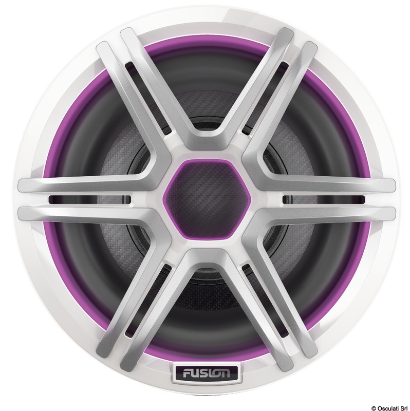 Fusion Subwoofer Apollo griglia bianca da 10 pollice