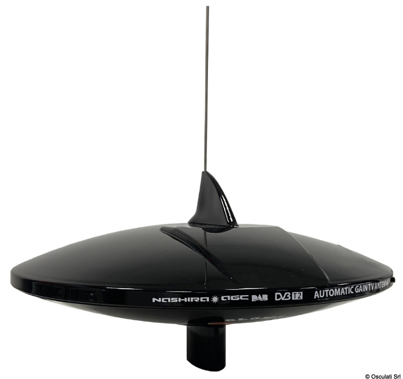 Glomex Antenna TV Nashira AGC/DAB/AM-FM nera