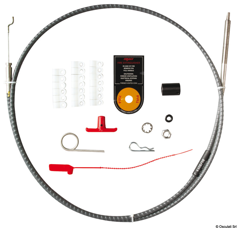 Fireboy Kit cavi attivazione estintori 7,9 mt
