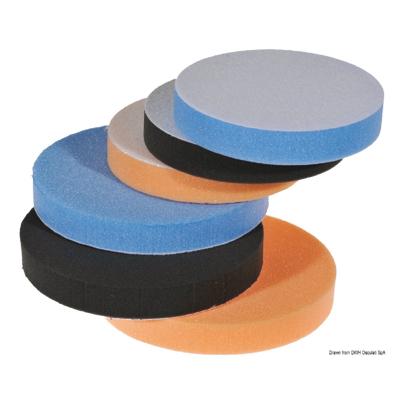 Yachticon Cuscinetto morbido per pulizia 180x25 mm