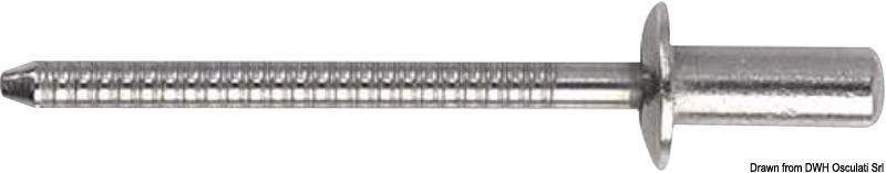 Osculati Busta 100 Rivetti inox 4 x12