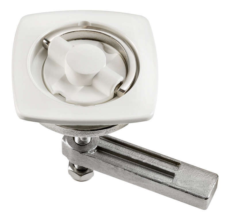 Osculati Alzapagliolo plastica+acciaio inox 52x20 mm