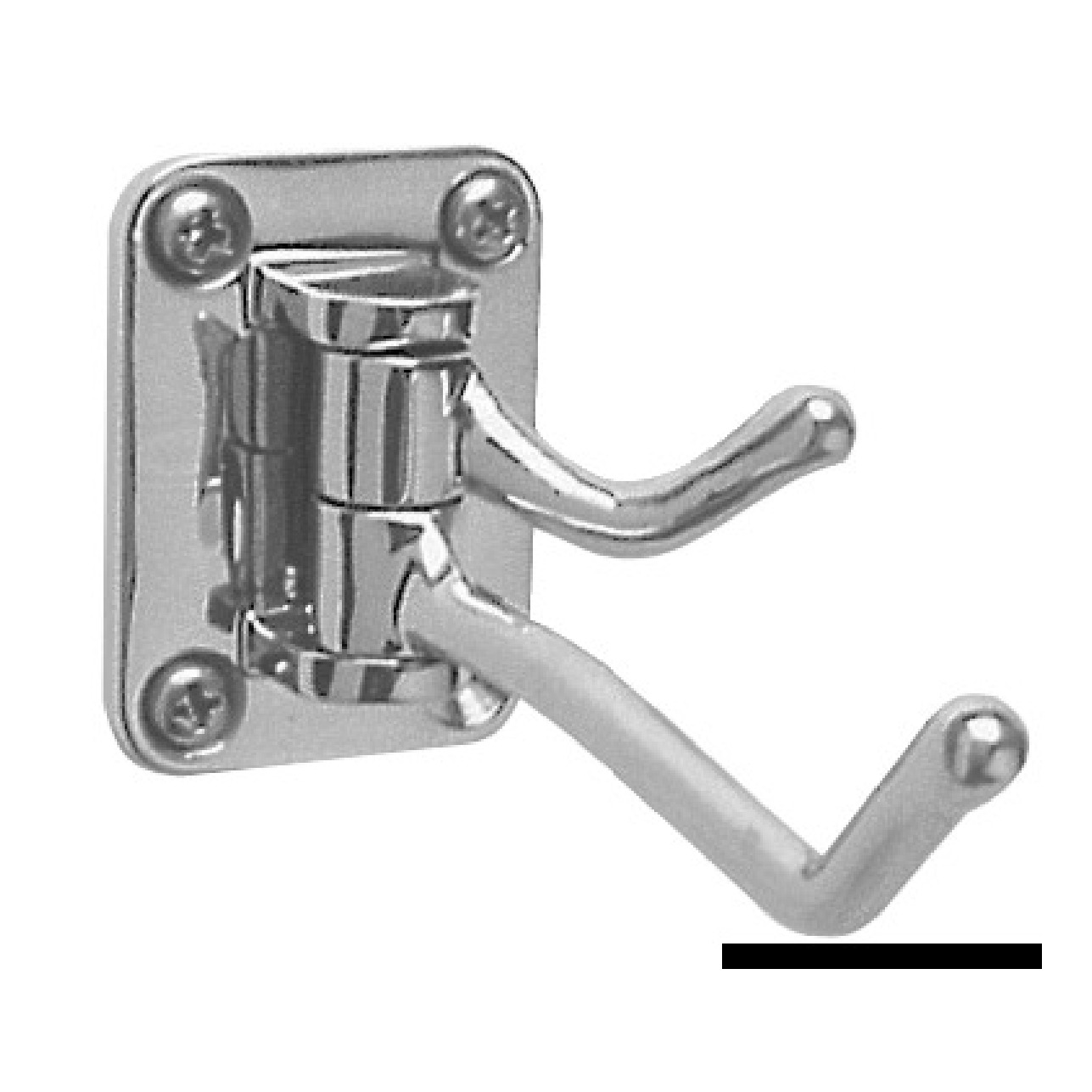 Osculati Appendiabito fuso in acciaio inox AISI 316 lucidato