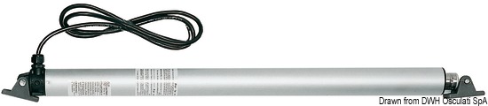 Uflex Sollevatore portellone elettrico singolo 24 Volt mm 450