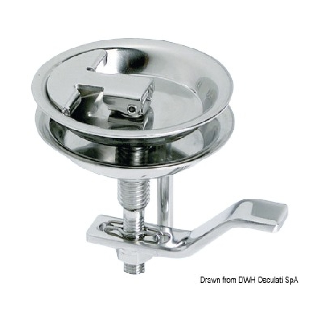 Osculati Alzapagliolo inox 70 mm