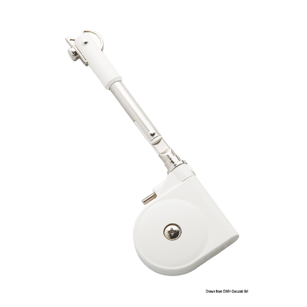Sugatsune Soft-down stay bianco 0,49-1,18 Nm