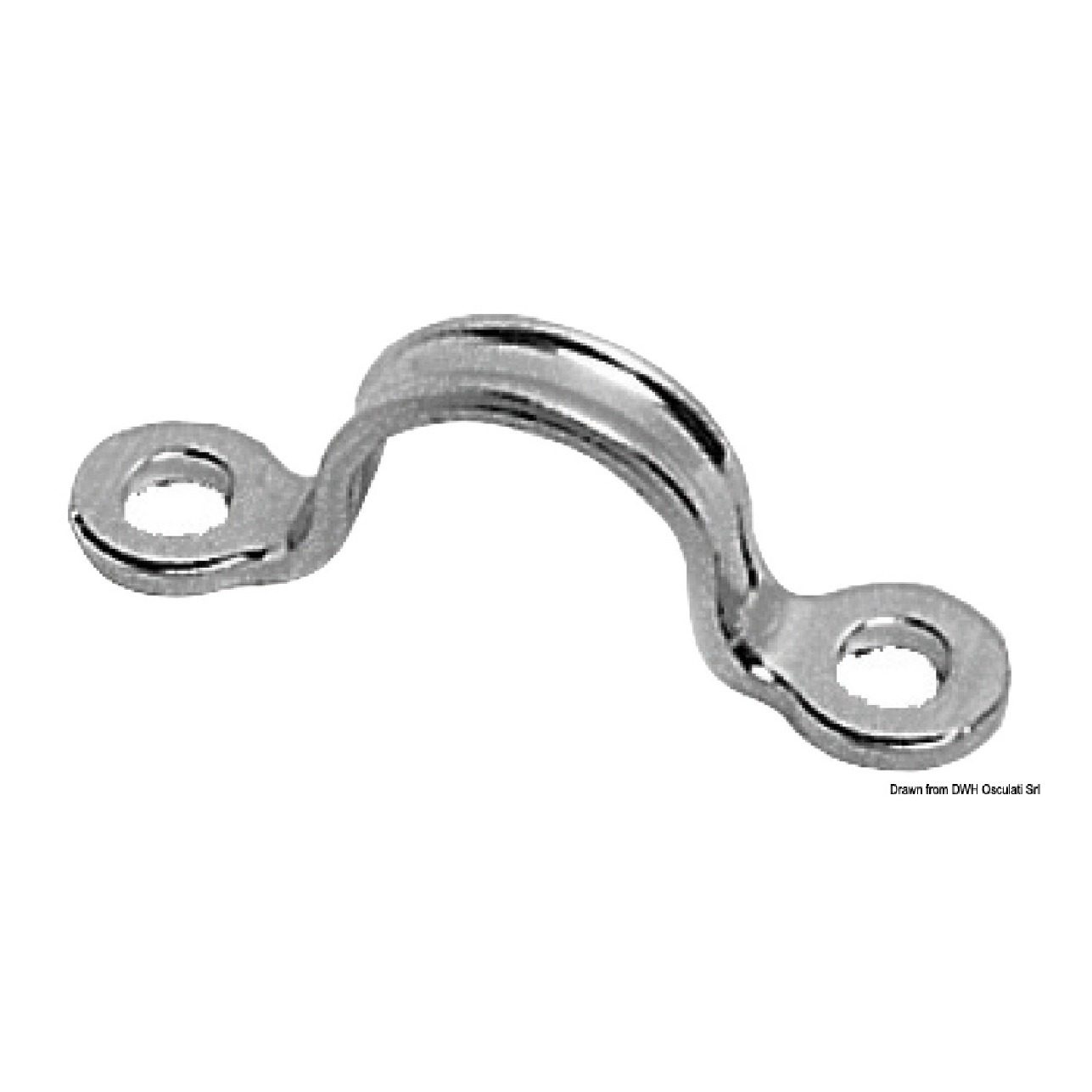 Blue wave Ponticello inox mm 58 - 1 confezione da 10 pezzi