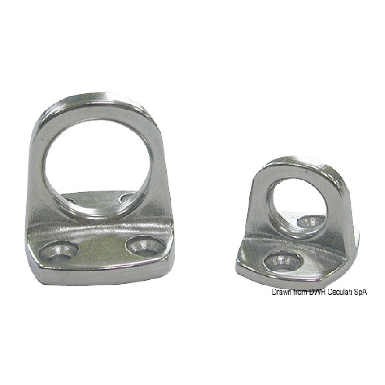 Osculati Anello parabordi 46x38 mm