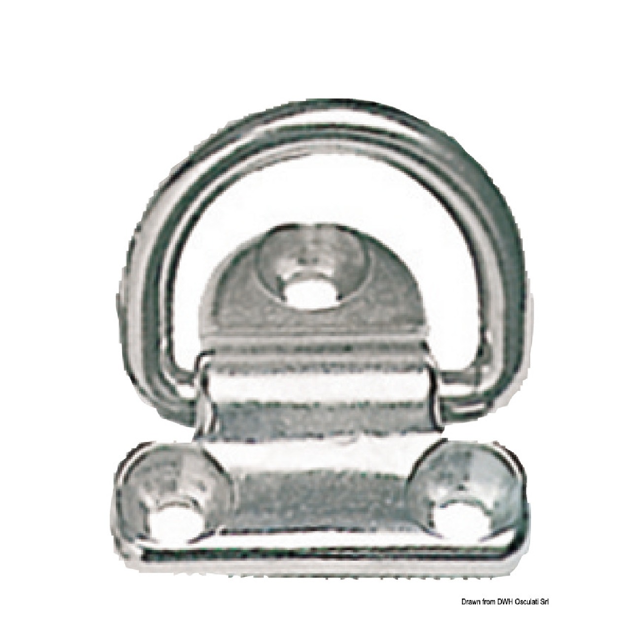 Osculati Anello abbattibile 48x49 mm