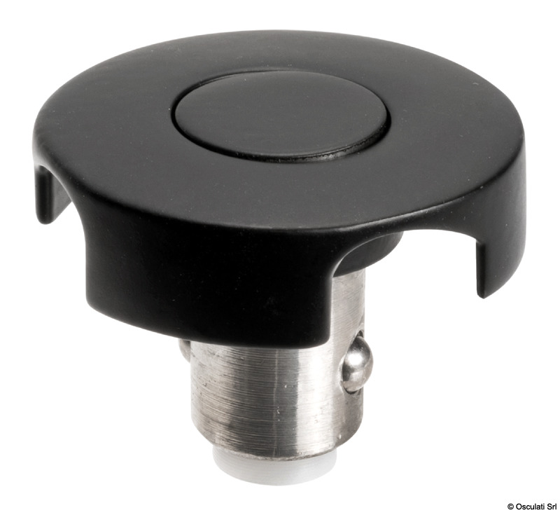 Osculati Attacco rapid lock parte removibile nero