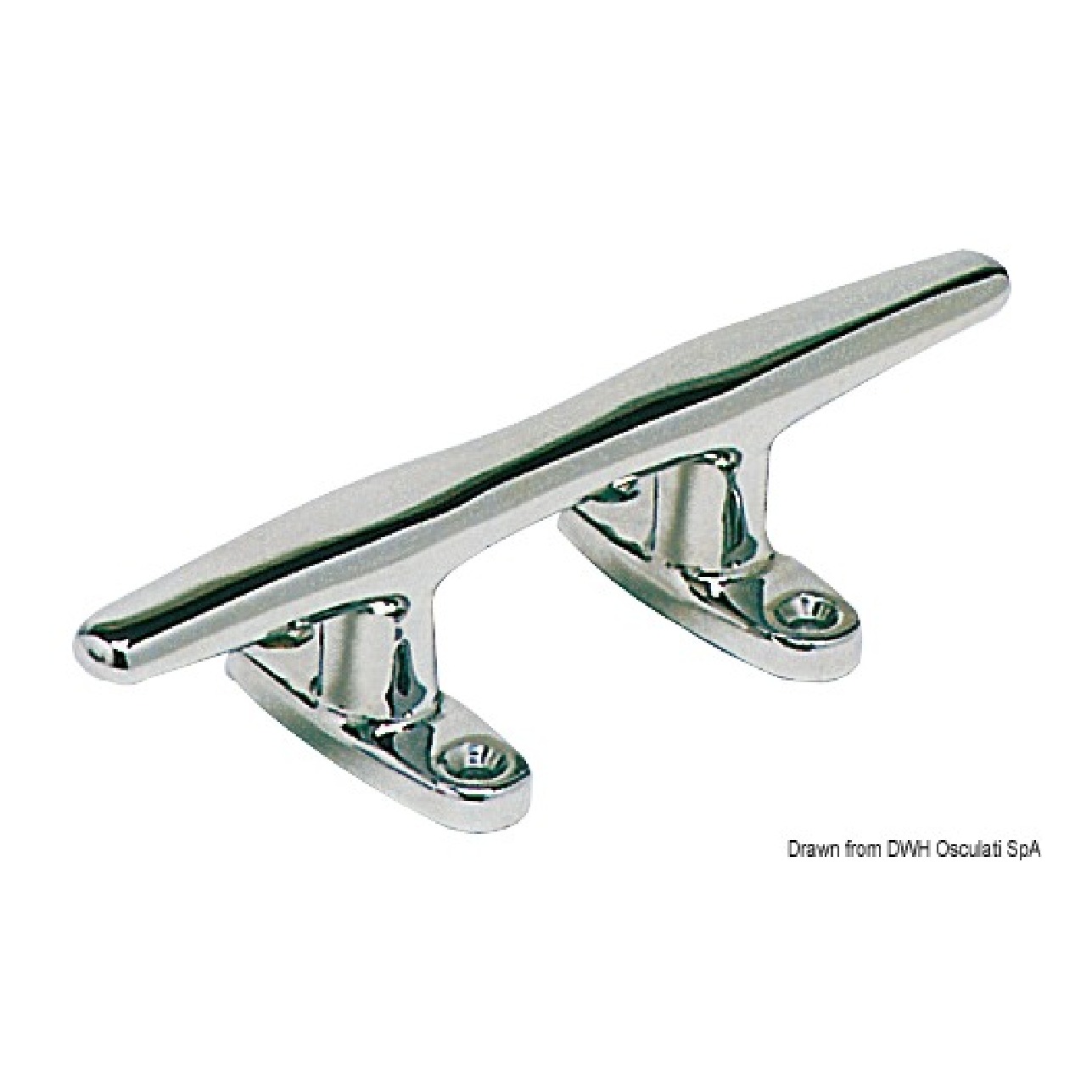 Osculati Bitta ovale Hollow inox 150 mm