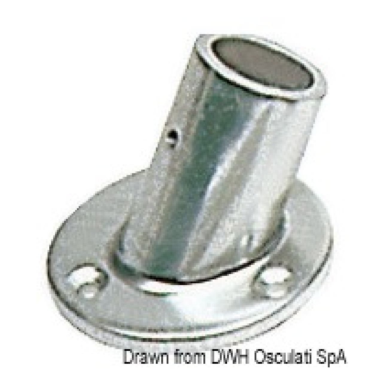 Osculati Basetta lega leggera 60 25 mm