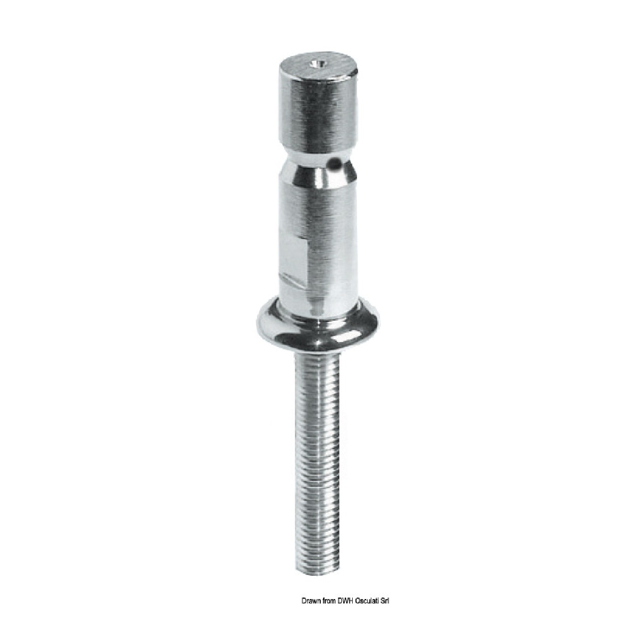 Osculati Basetta candeliere 25 x 1,5 mm